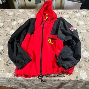 Vintage 80s 90s Surf Skate Grunge Marlboro Cigarettes Windbreaker Jacket Xl